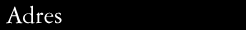 Napis: Adres